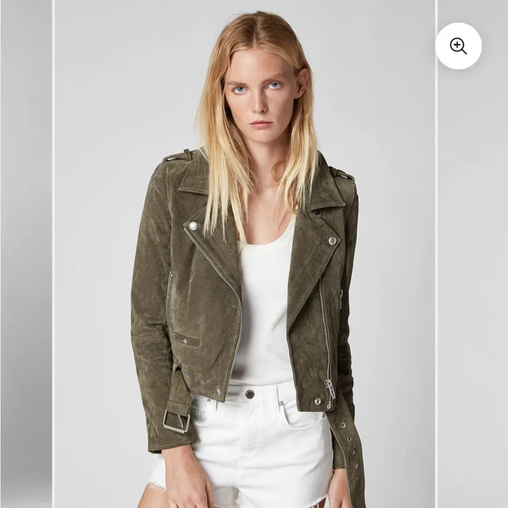 ⚡️MUST GO free shipping! BLANKNYC 100% Leather Suede Moto Jacket - XS - Brown - Picture 13 of 13